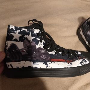 New RAAD Custom Shoes Size 9.5 Weightlifting Design